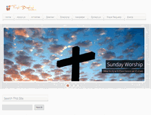 Tablet Screenshot of firstbaptistchurchreidsville.com